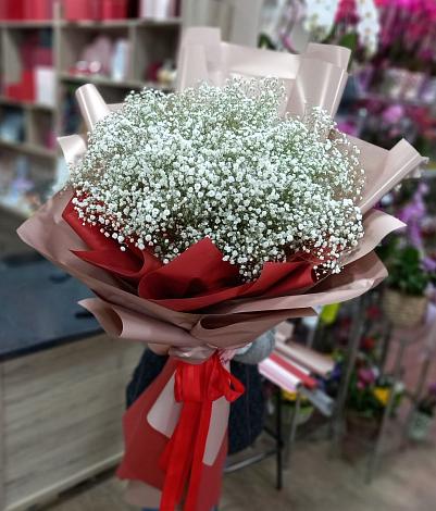 Букет цветов из: Гипсофила в Дракино