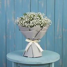 Букет цветов из:  Гипсофила в Дракино