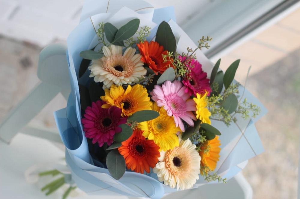 Букет цветов из: Герберы в Дракино