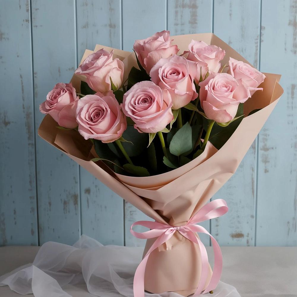 Букет цветов из: Розы в Дракино