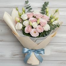 Букет цветов из:  Лизиантусы в Дракино