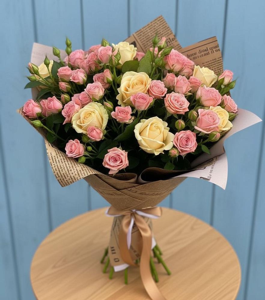 Букет цветов из: Розы в Дракино