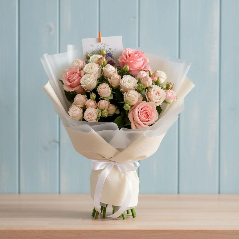 Букет цветов из: Розы в Дракино