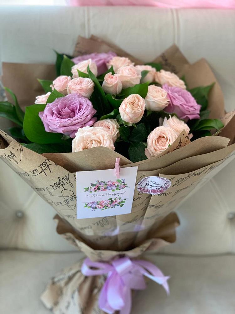 Букет цветов из: Розы в Дракино