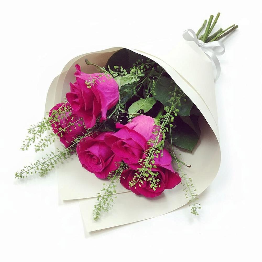 Букет цветов из: Розы в Дракино