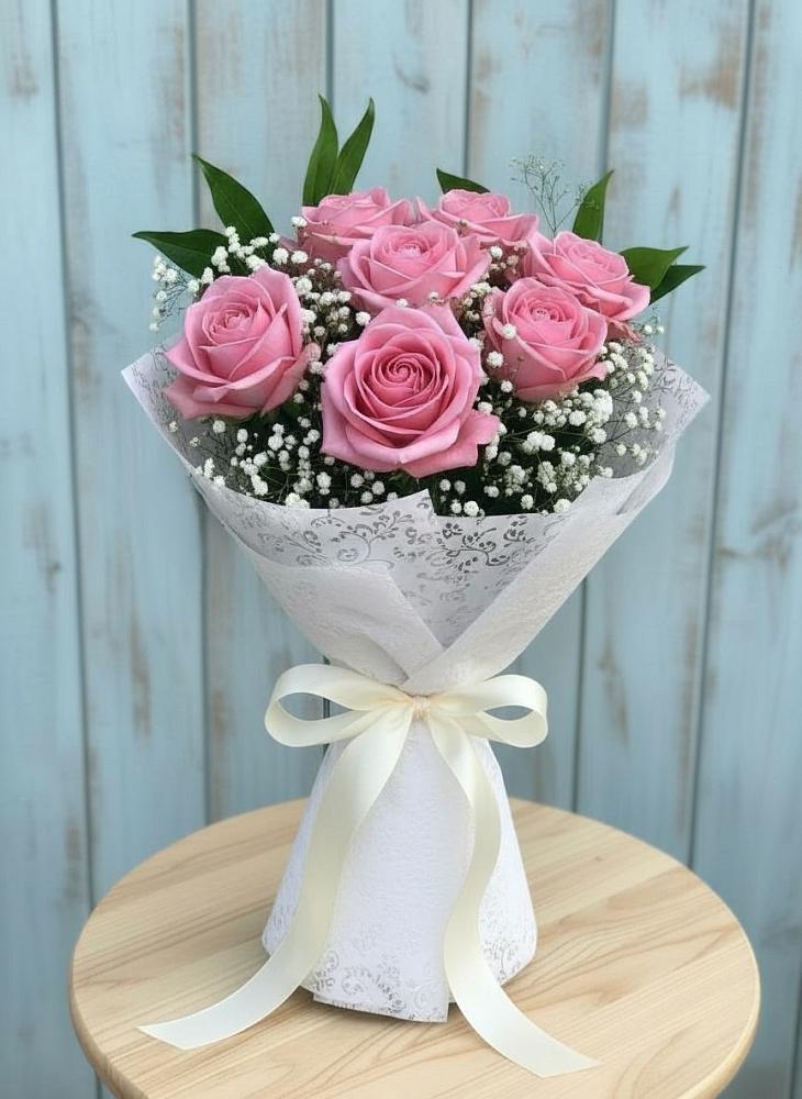 Букет цветов из: Розы в Дракино