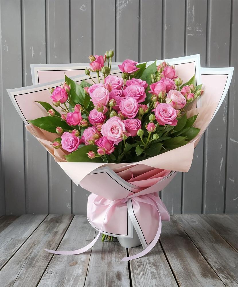 Букет Розовый кустик в Дракино