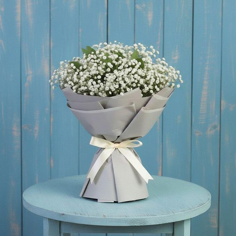 Букет цветов из: Гипсофила в Дракино