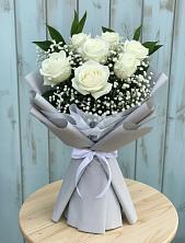 Букет цветов из:  Розы в Дракино