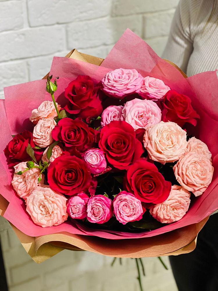 Букет цветов из: Розы в Дракино