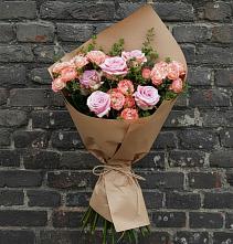 Букет цветов из:  Розы в Дракино
