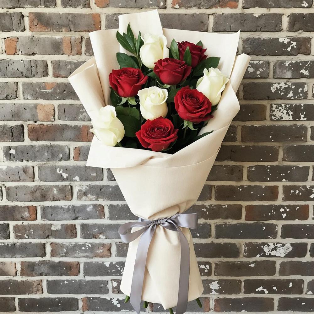 Букет цветов из: Розы в Дракино