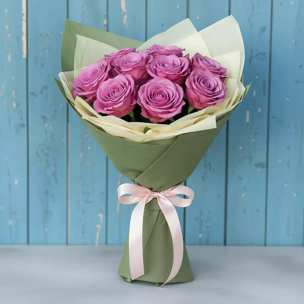 Букет Розы Фёрст Леди в Дракино