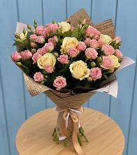 Букет цветов из:  Розы в Дракино