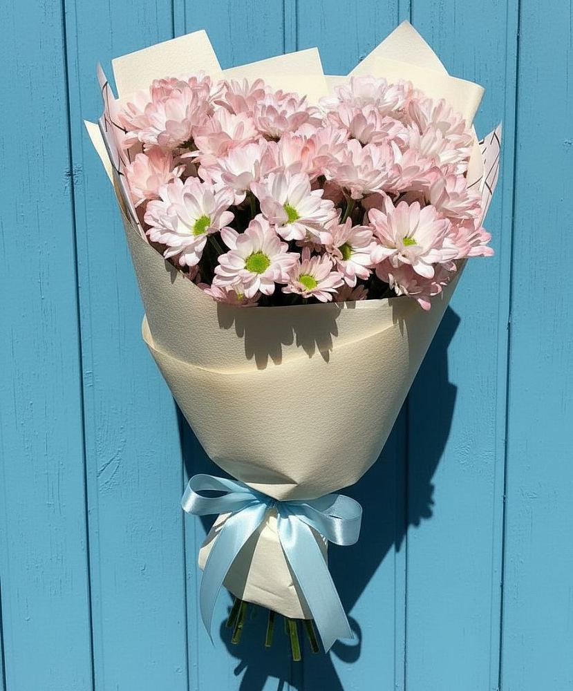 Букет цветов из: Хризантемы в Дракино