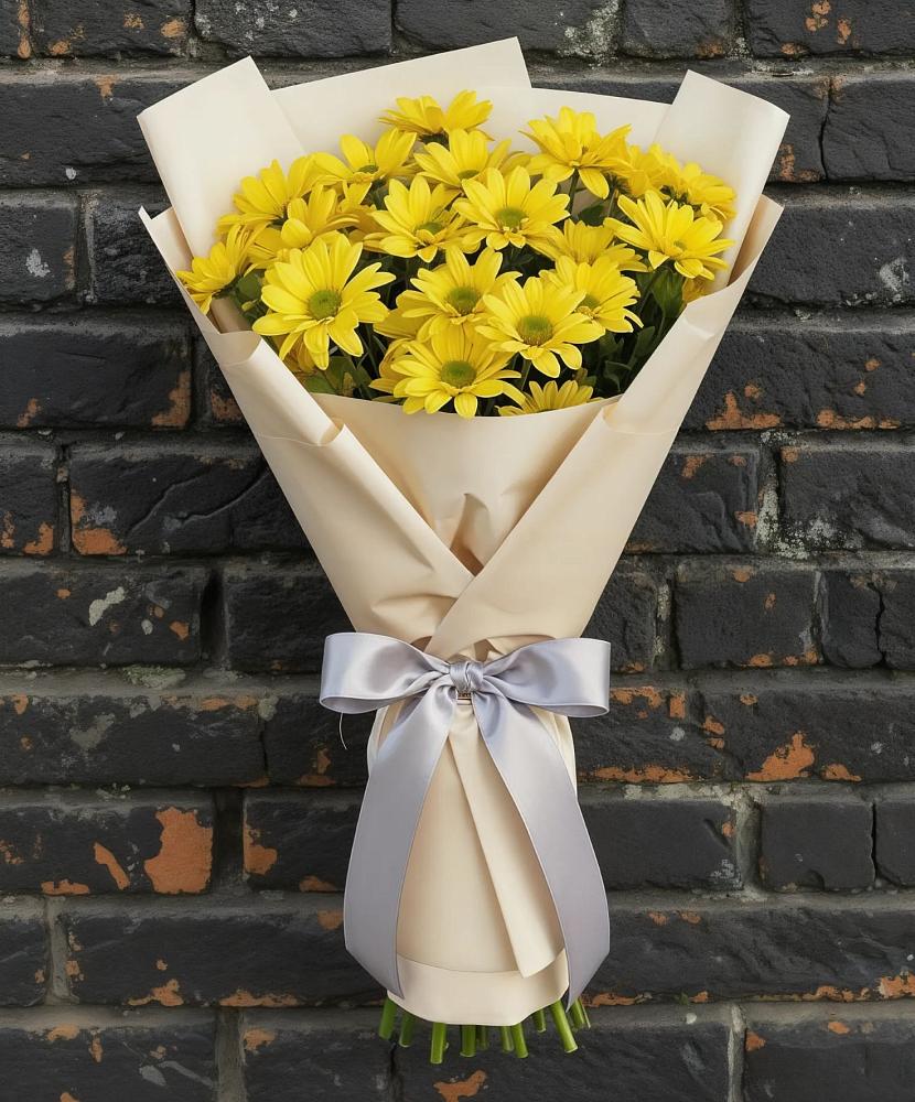 Букет цветов из: Хризантемы в Дракино
