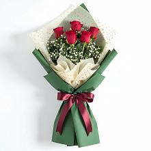 Букет цветов из:  Розы в Дракино