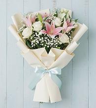 Букет цветов из:  Лилии в Дракино