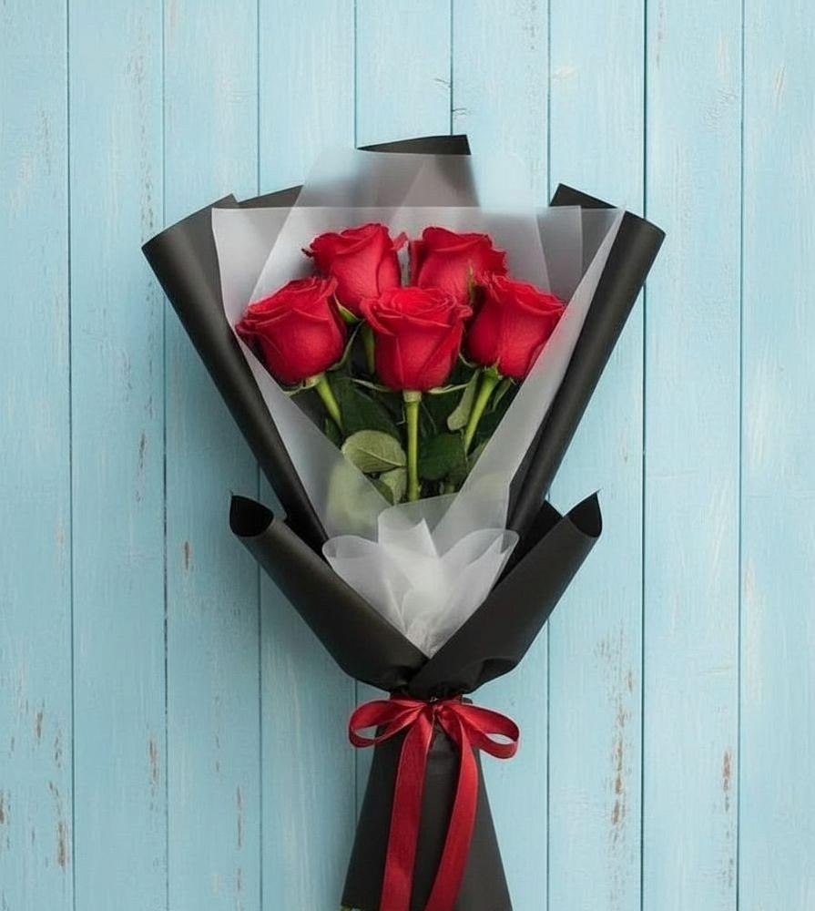 Букет цветов из: Розы в Дракино