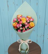 Букет цветов из:  Розы в Дракино